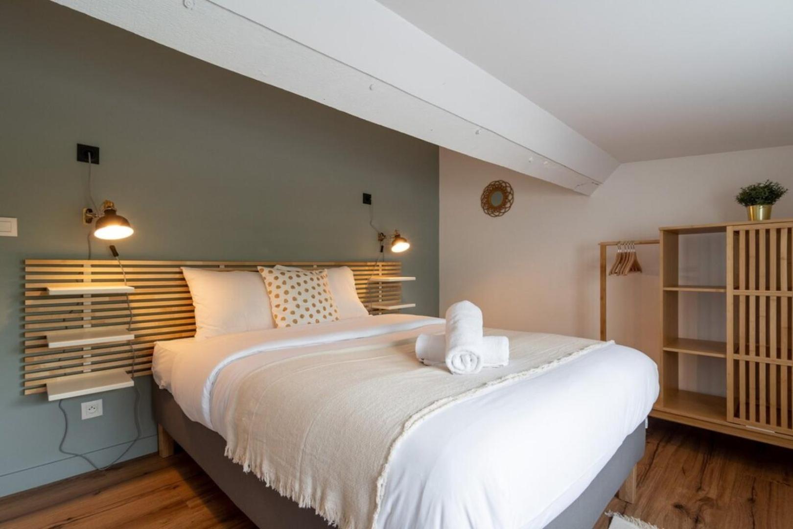 Marcq En Baroeul - Superb Apartment + Parking Extérieur photo