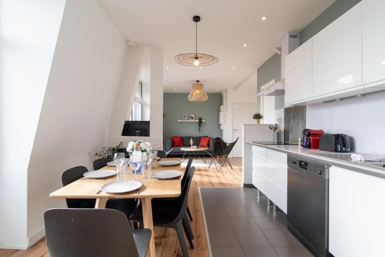 Marcq En Baroeul - Superb Apartment + Parking Extérieur photo